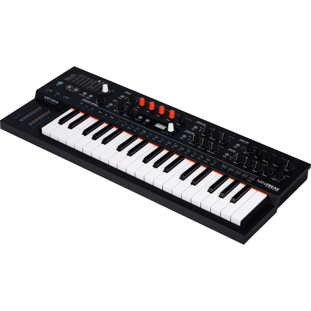 Arturia MiniFreak synthesizer, top view