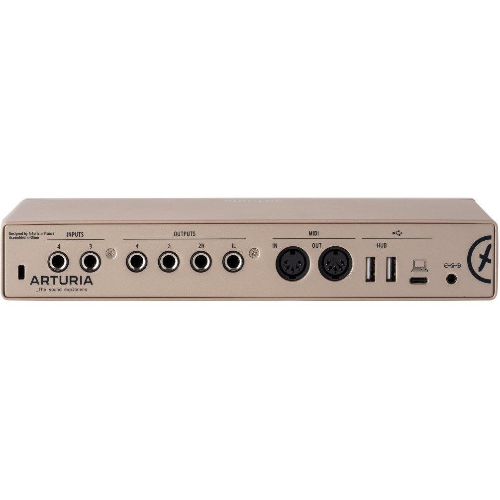Arturia MiniFuse 4, audio interfaces, view 11, white