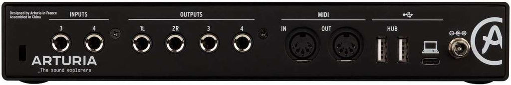 Arturia MiniFuse 4, audio interfaces, view 8, white
