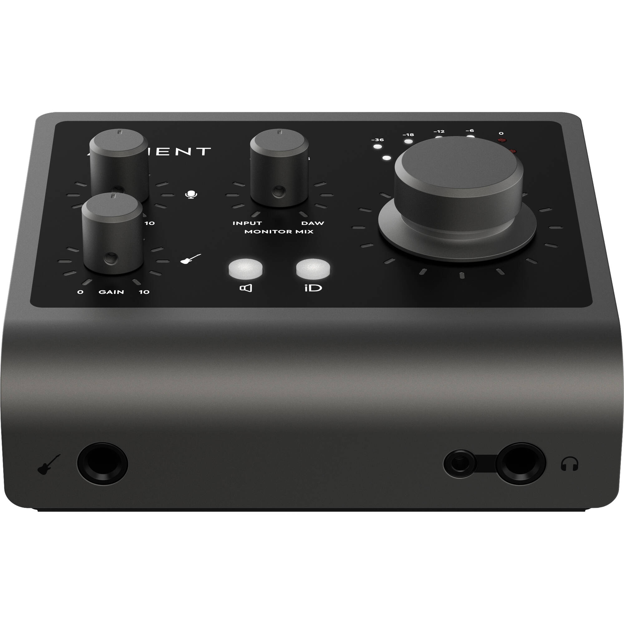 Audient iD4 MK2 USB audio interface, in black