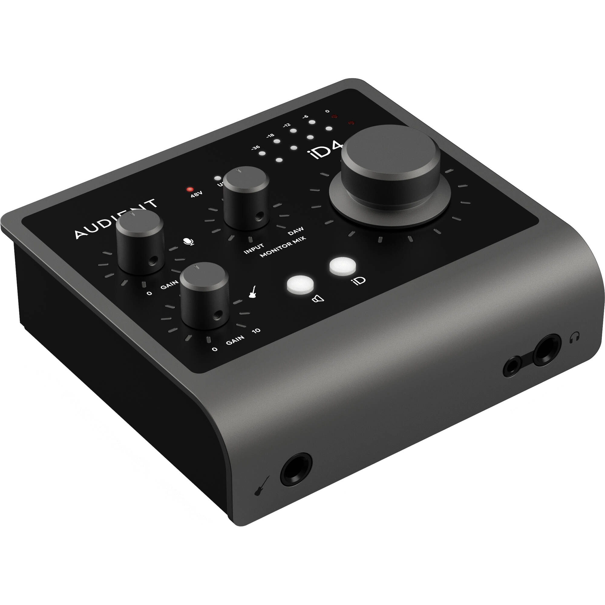 Audient iD4 MK2 USB audio interface, in black