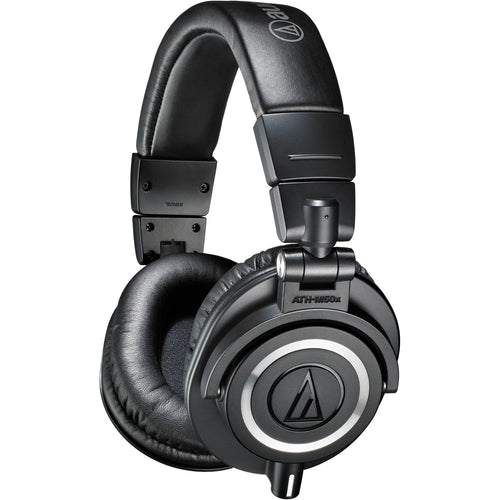 Audio-Technica ATH-M50x studio headphones, in black