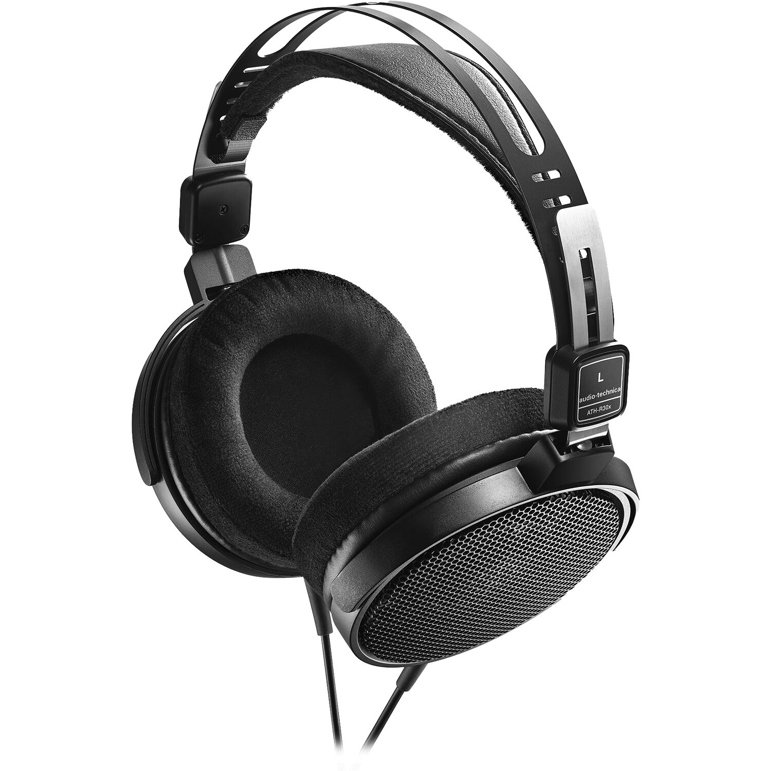 Audio-Technica ATH-R30x studio headphones, black alternate view 6