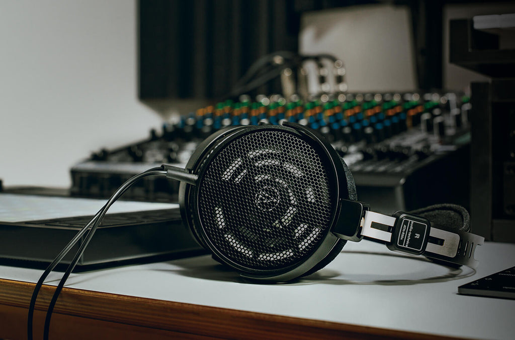 Audio-Technica ATH-R30x studio headphones, lifestyle shot 2