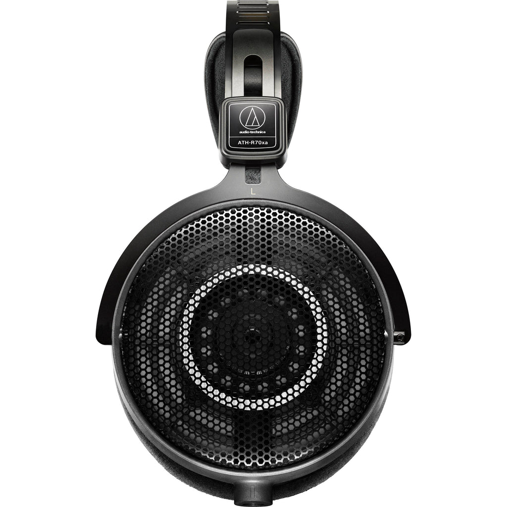Audio-Technica ATH-R70xa studio headphones, ear cup detail