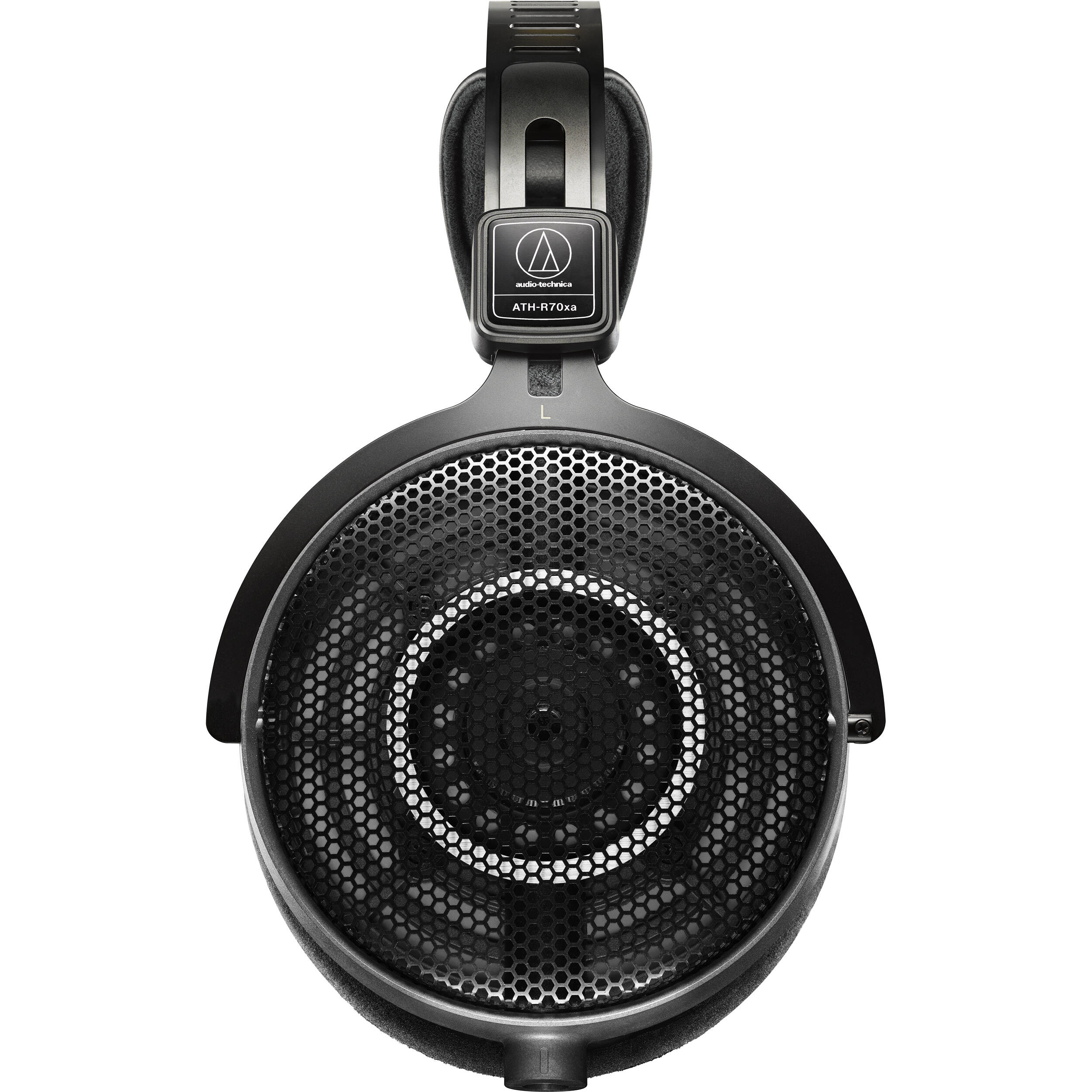 Audio-Technica ATH-R70xa studio headphones, ear cup detail