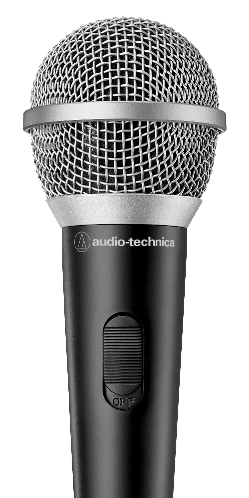 Audio-Technica ATR1200x, dynamic microphones, side