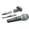 Audio-Technica ATR1500x dynamic microphone, front view