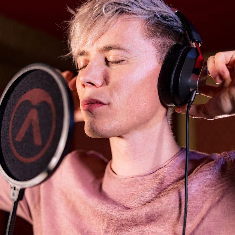 Austrian Audio Hi-X15, studio headphones, angle