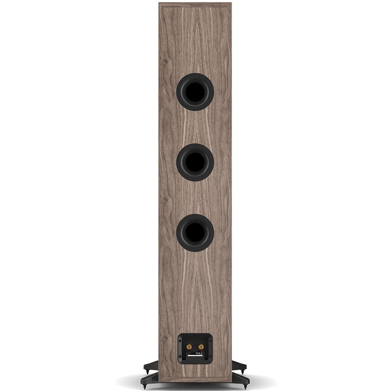 DALI Sonik 9 passive floorstanding speakers with sleek black cabinets and multiple drivers for high-quality audio.
