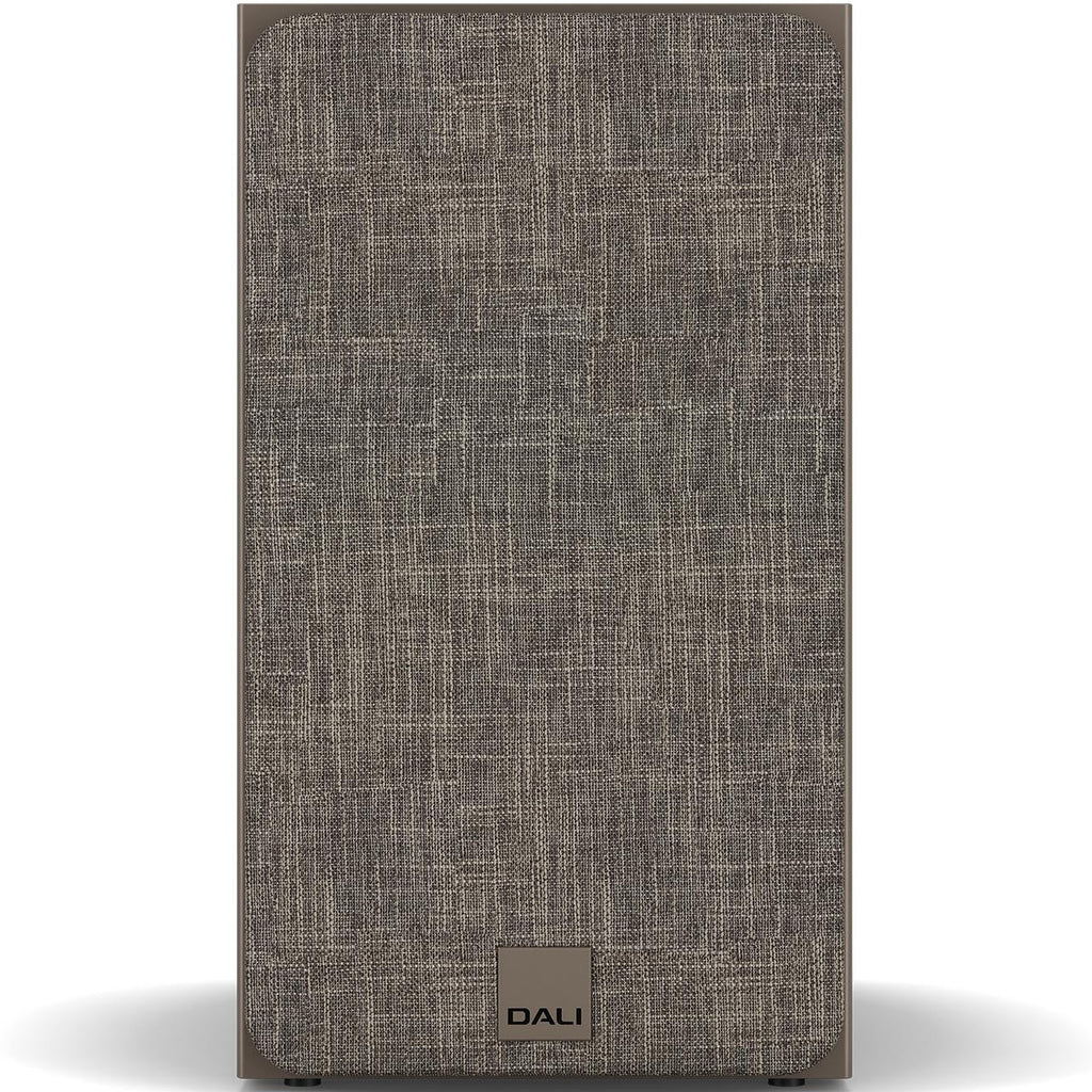 DALI Sonik 3 passive bookshelf speakers with black finish, featuring compact design and dual drivers for high-quality sound.