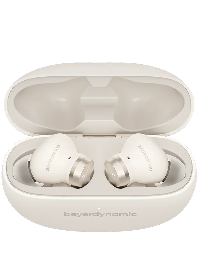 Beyerdynamic Amiron 100 wireless in-ear headphones, case view 2