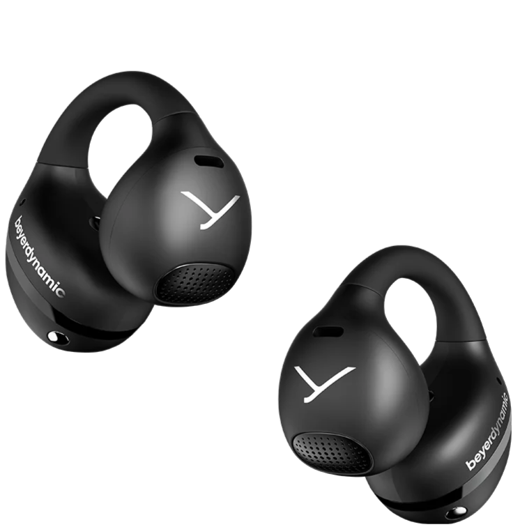 Beyerdynamic Amiron Zero wireless earbuds, black, open