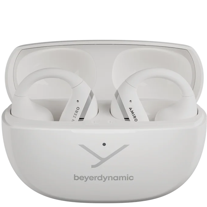 Beyerdynamic Amiron Zero wireless earbuds, white, open