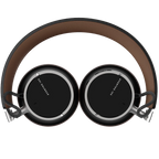 Beyerdynamic Aventho 100 wireless headphones in brown, folded