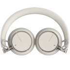 Beyerdynamic Aventho 100 wireless headphones in cream, folded