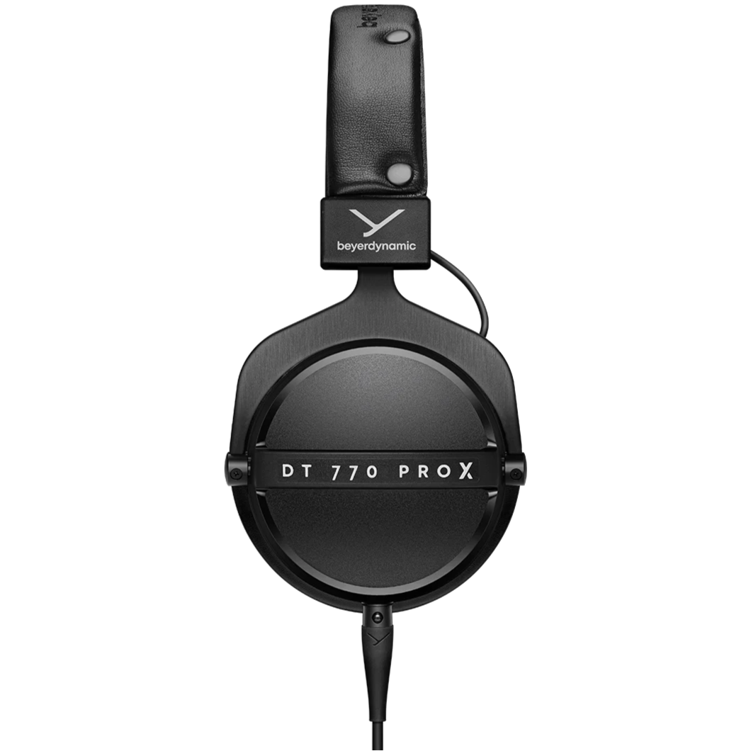 Beyerdynamic DT 770 Pro X studio headphones, front view