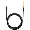 Beyerdynamic Pro X 3m straight headphone cable, black, with connectors, designed for high-quality audio headphones.