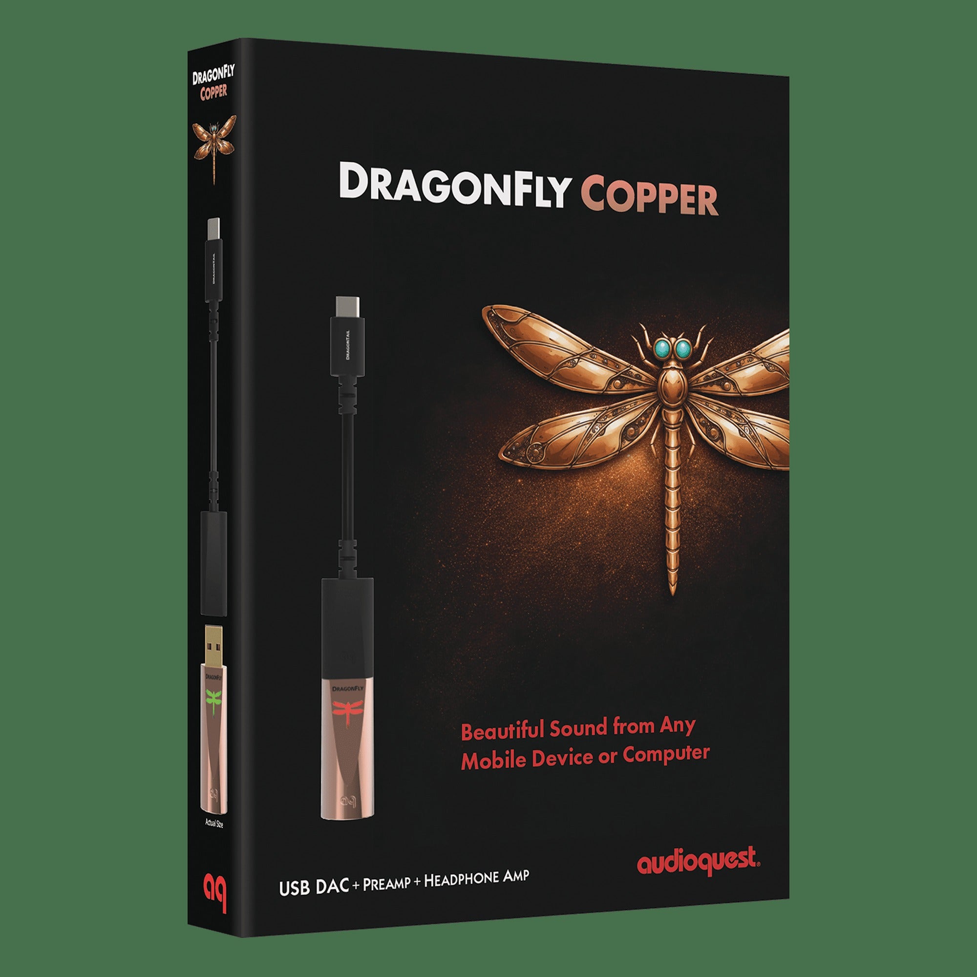 AudioQuest DragonFly Copper packaging