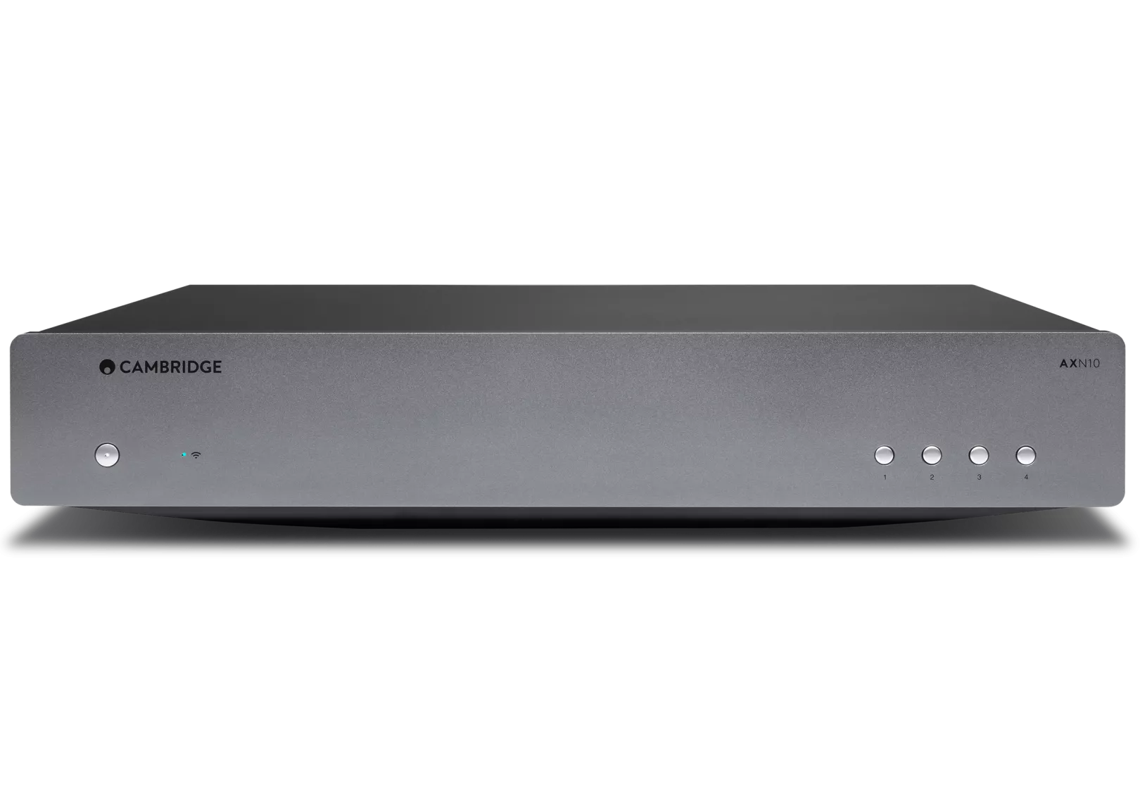 Cambridge Audio AXN10 network music streamer, black, front view