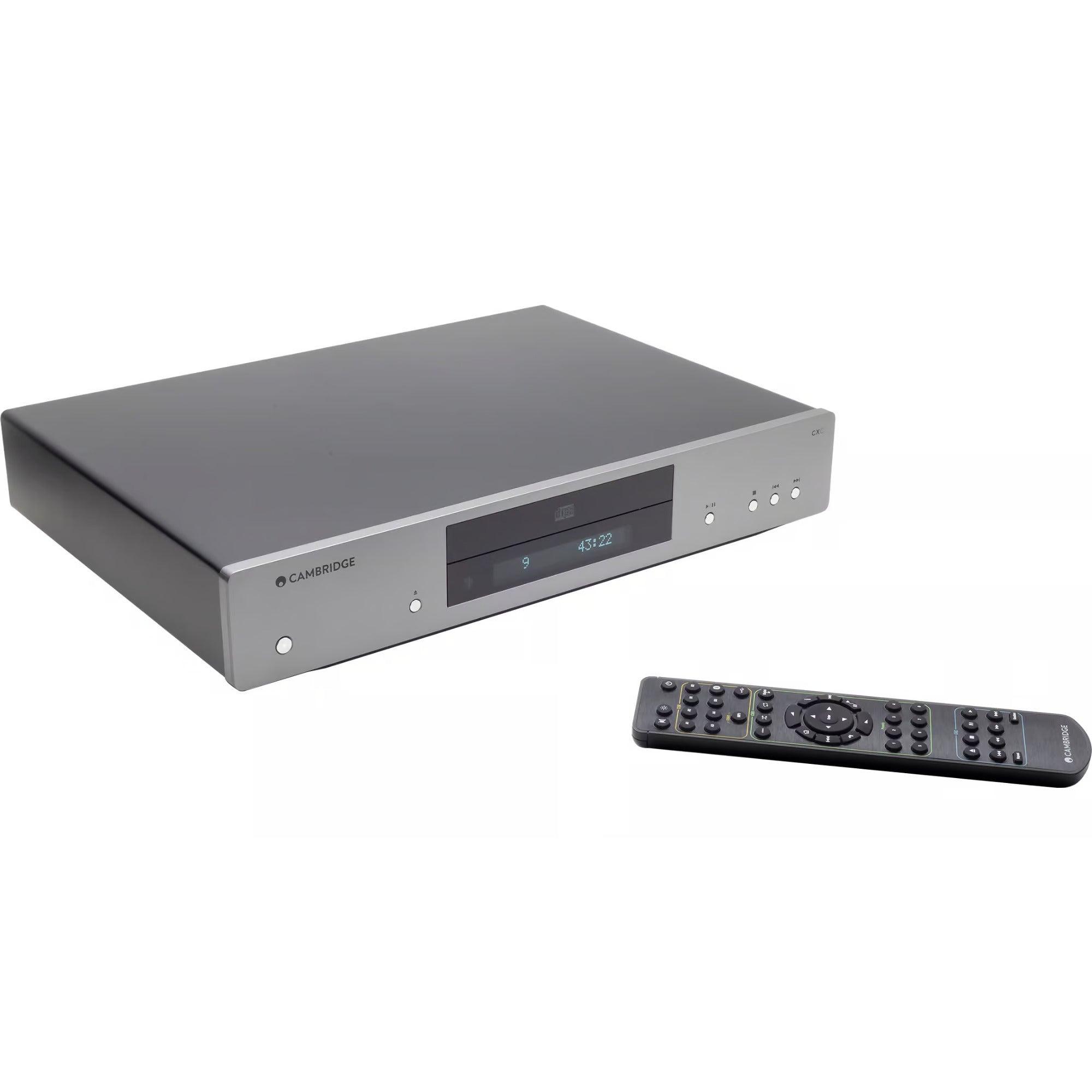 Cambridge Audio CXC CD transport, black, front view