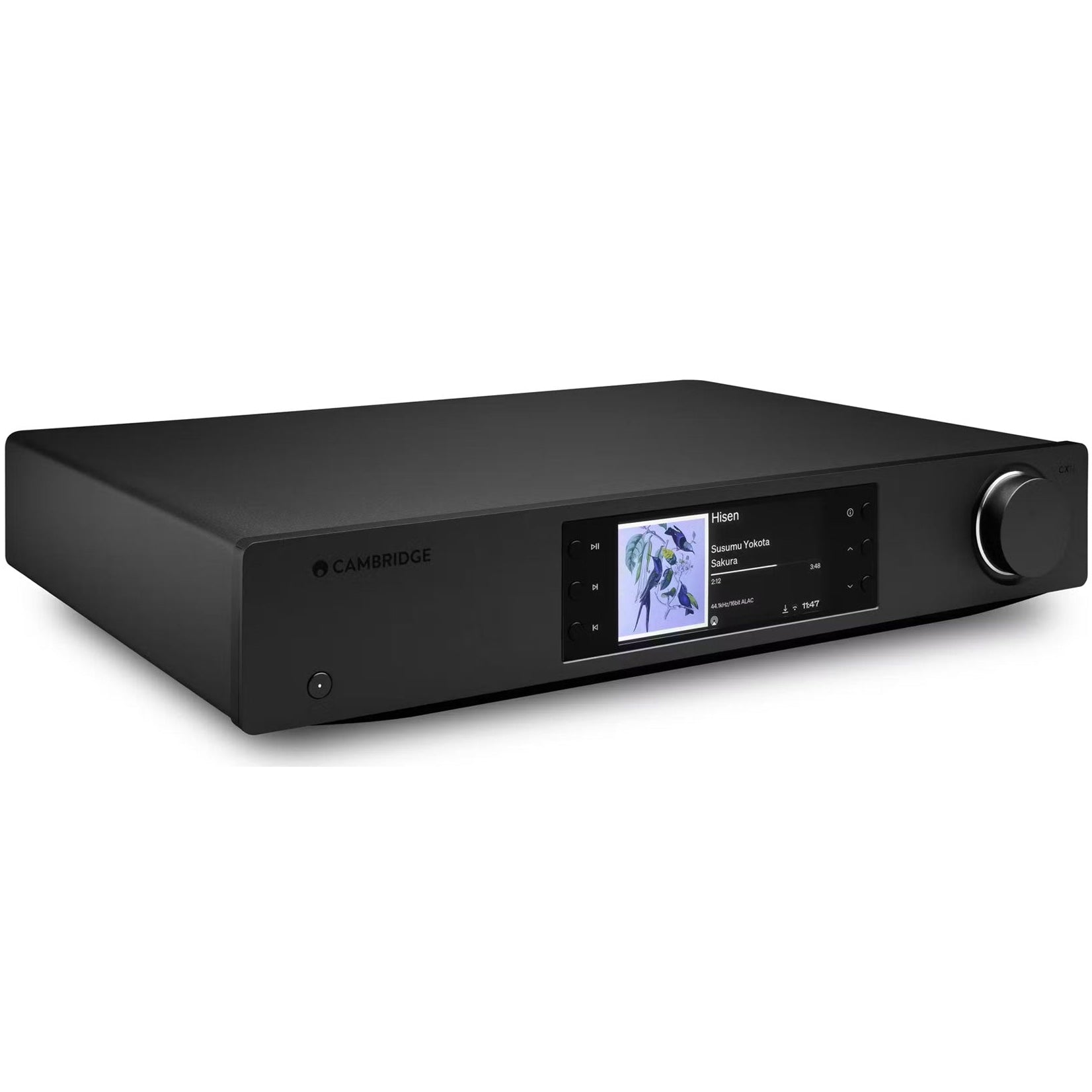 Cambridge Audio CXN100 SE network music streamer, black, front view