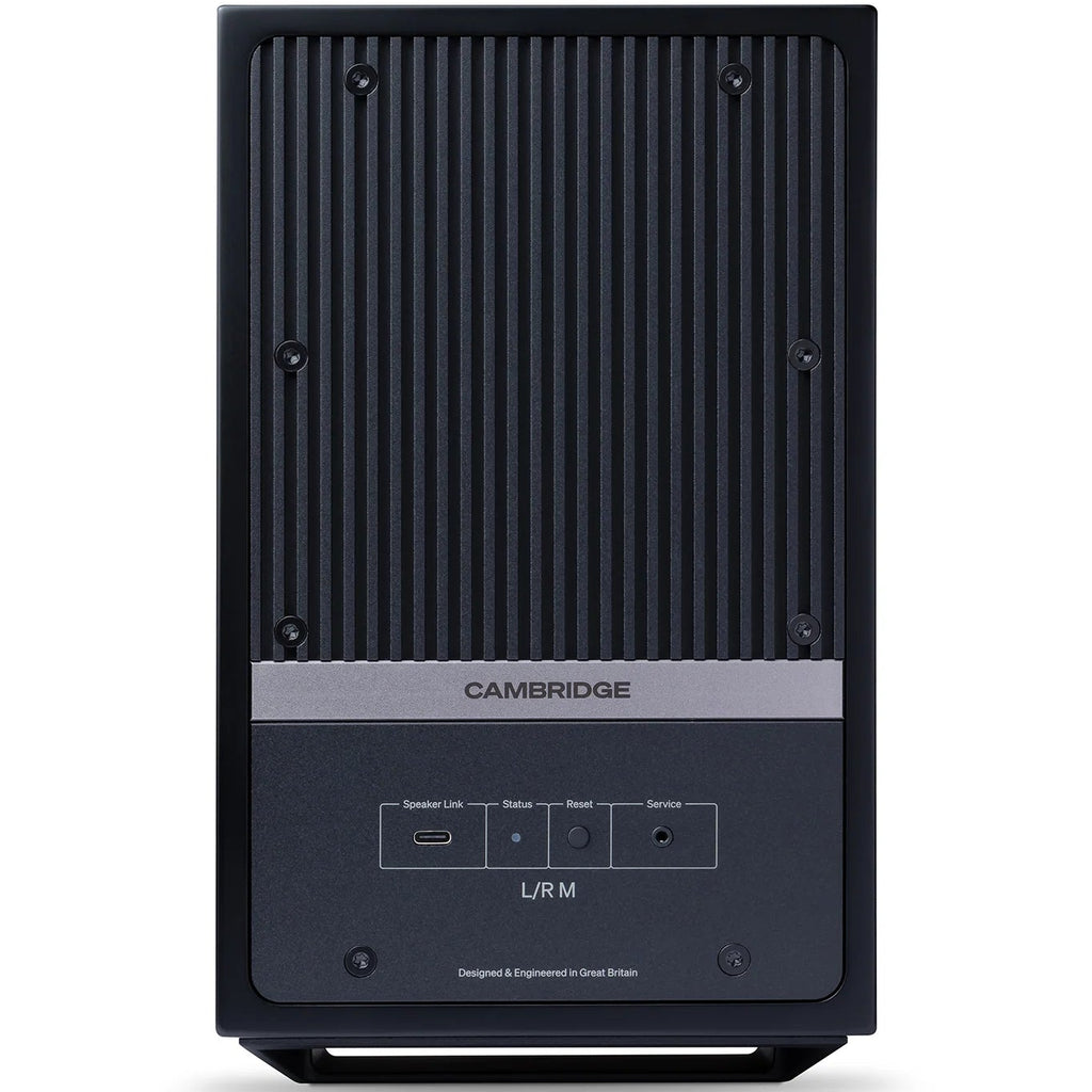 Cambridge Audio L/R M active bookshelf speakers, black