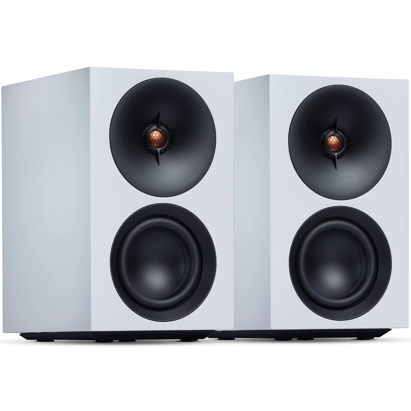 Cambridge Audio L/R S active bookshelf speakers, white
