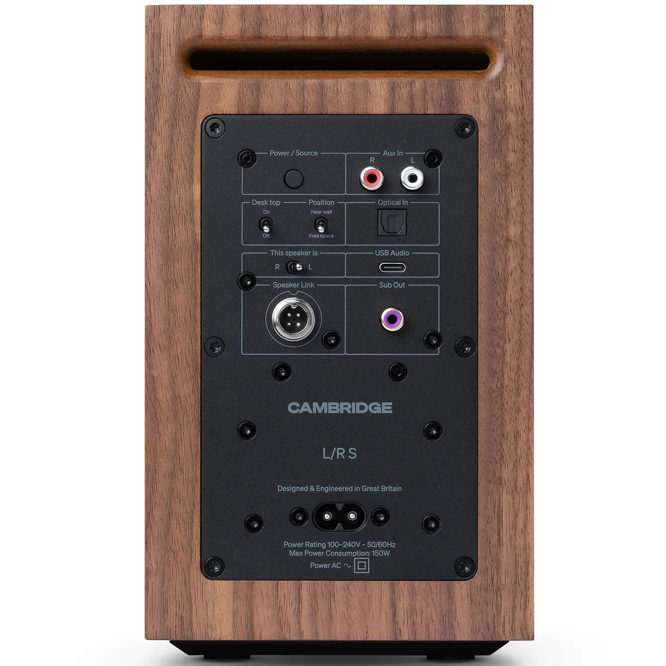 Cambridge Audio L/R S active bookshelf speakers