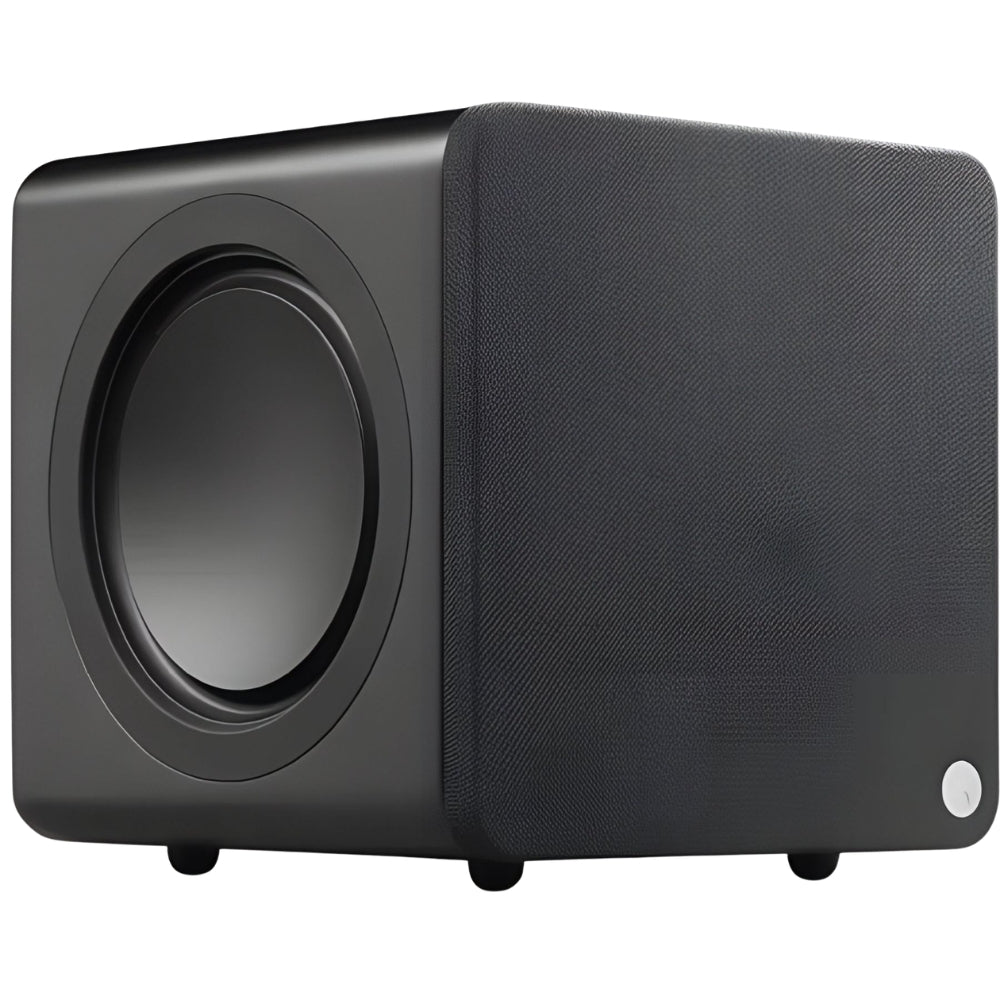 Cambridge Audio MSX Sub 200 active subwoofer, black, front view