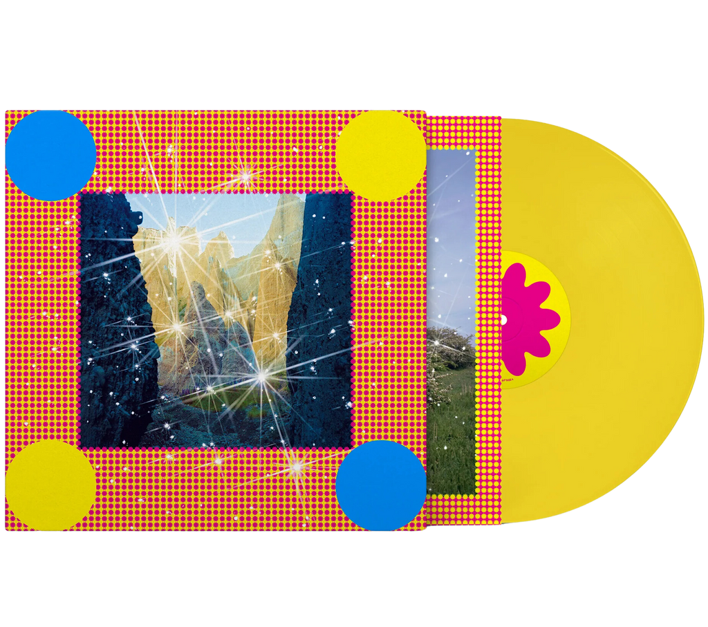 Caribou Honey vinyl record, yellow vinyl LP