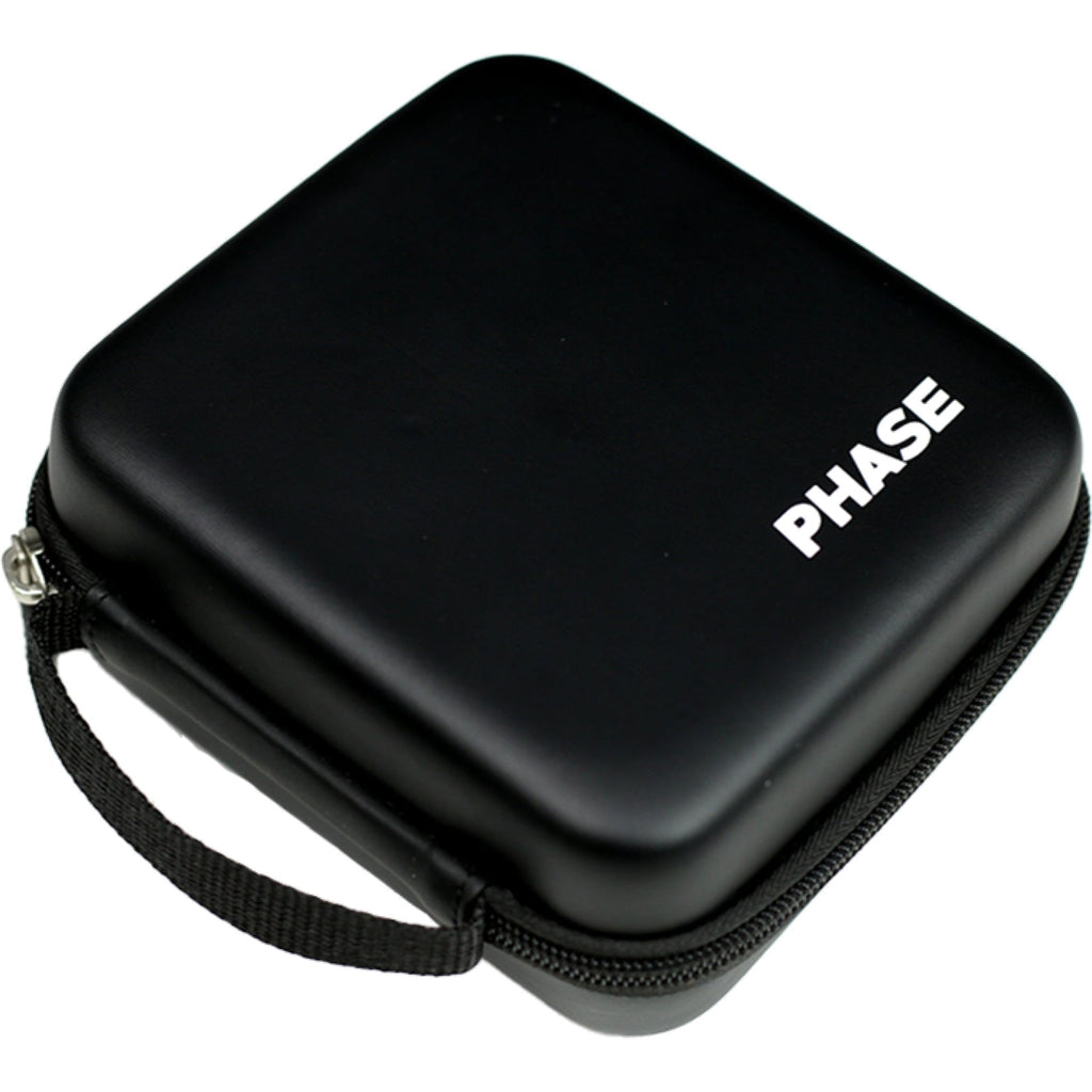 Durable Phase DJ hard case with padded interior and secure latches, designed to protect DJ equipment during transport.