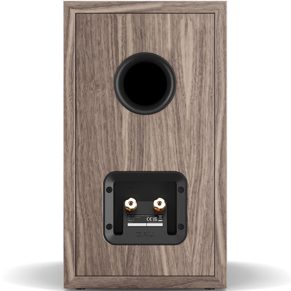 DALI Sonik 3 passive bookshelf speakers with black finish, featuring compact design and high-quality audio drivers.