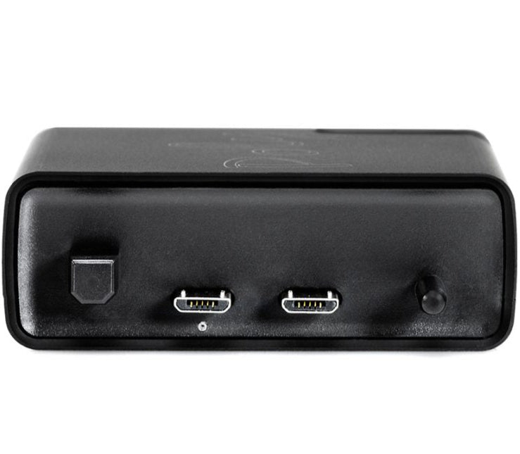 Chord Electronics Poly network music streamer, black, front view