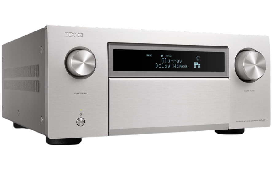 Denon AVC-A1H stereo amplifiers, front