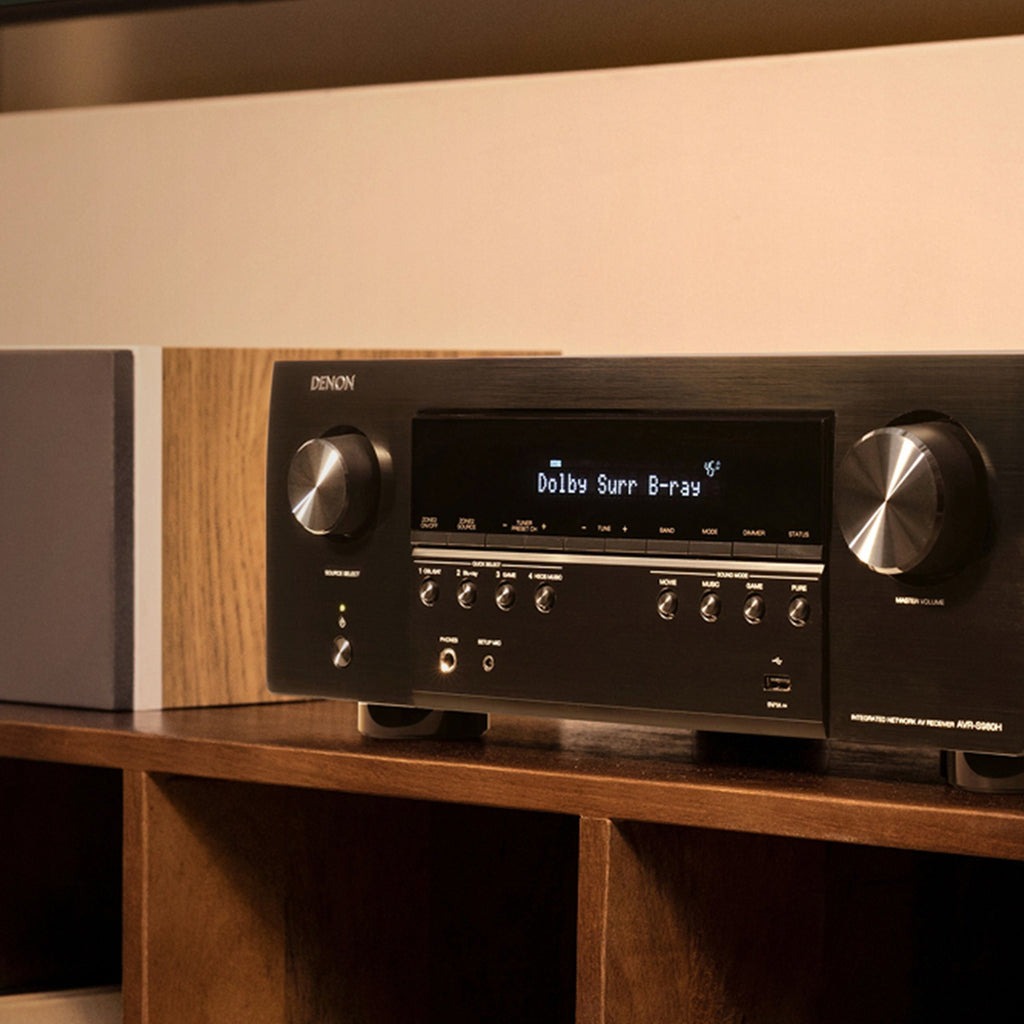Denon AVR-S980H stereo amplifiers, lifestyle