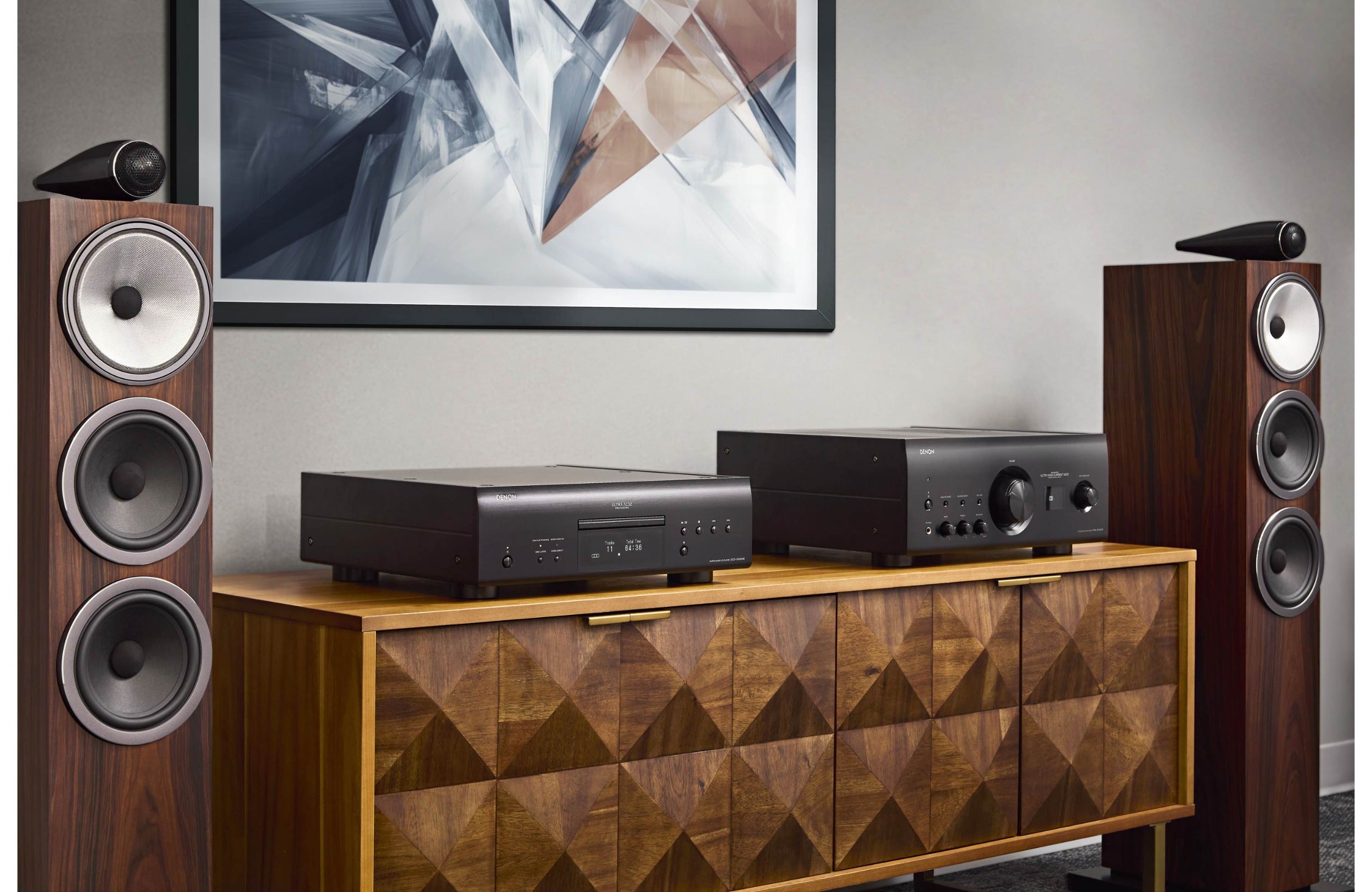 Denon DCD-3000NE cd players, back