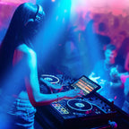 Denon DJ Prime 4 G2, DJ playing to a crowd in a club
