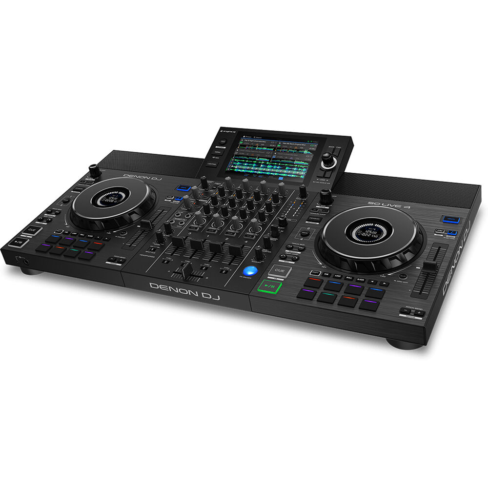 Denon DJ SC Live 4 dj media players, alternate view