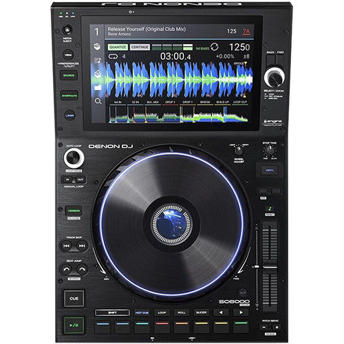 Denon DJ SC6000 Prime dj media players, alternate view