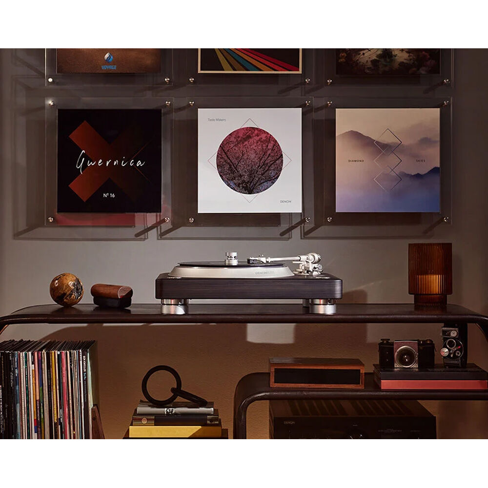 Denon DP-3000NE turntables, back