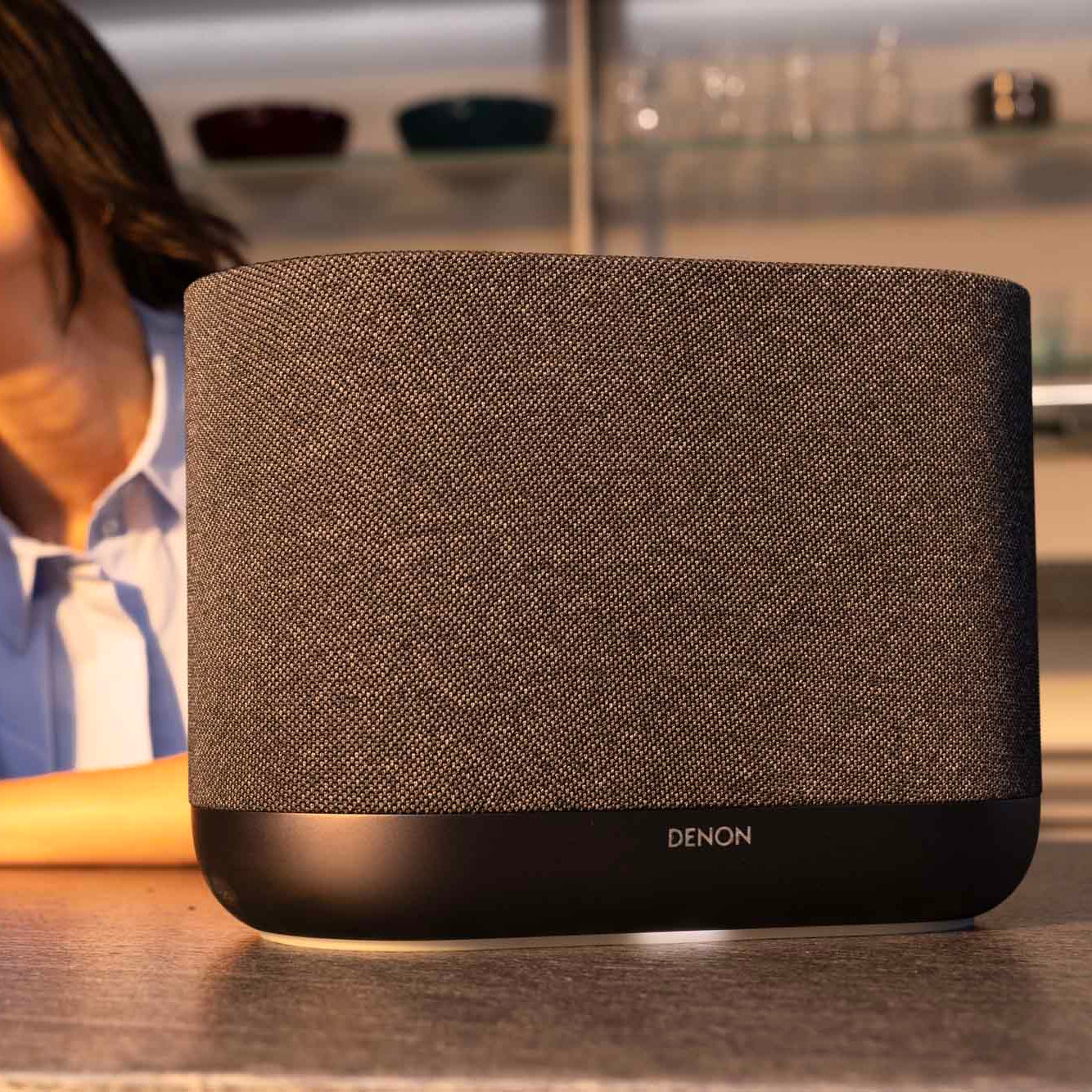 Denon Home 400 wireless speakers, cable