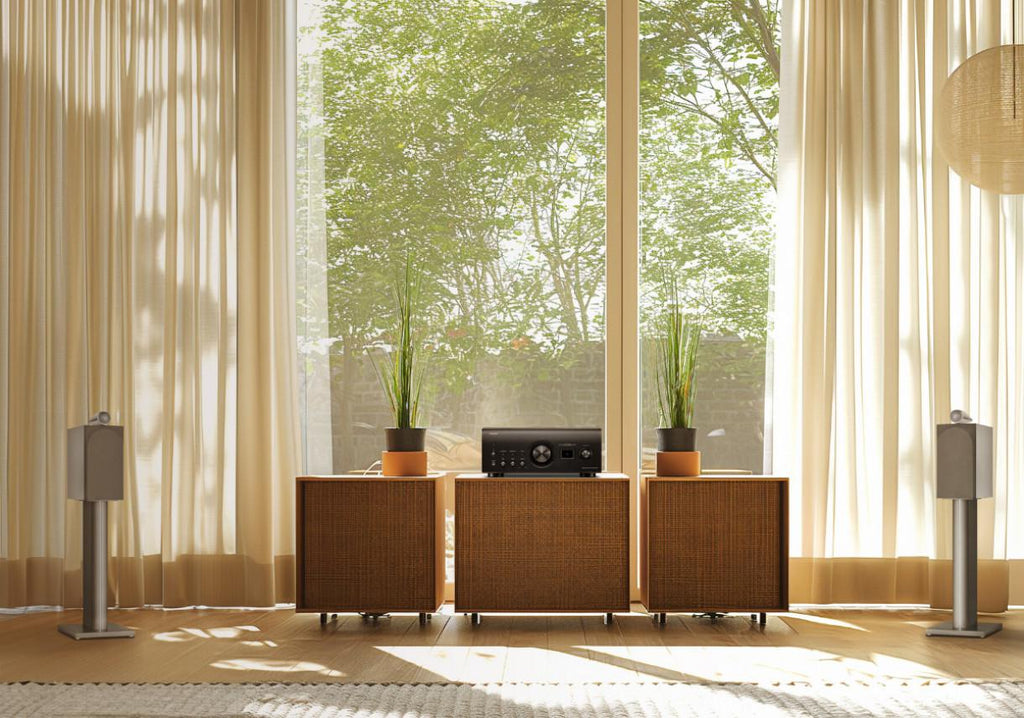 Denon PMA-3000NE stereo amplifiers, alternate view