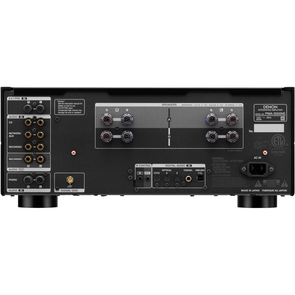 Denon PMA-3000NE stereo amplifiers, front