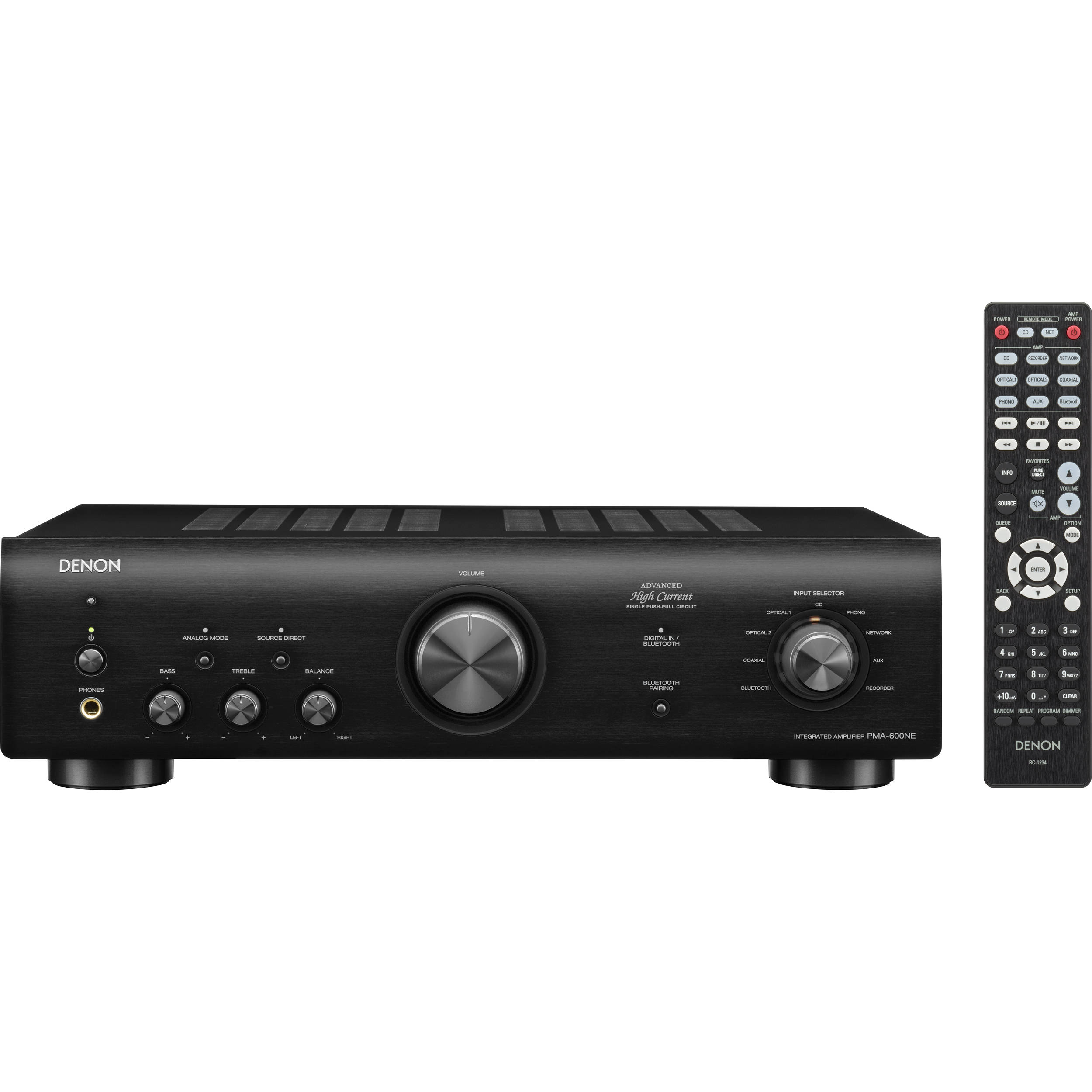 Denon PMA-600NE stereo amplifiers, front