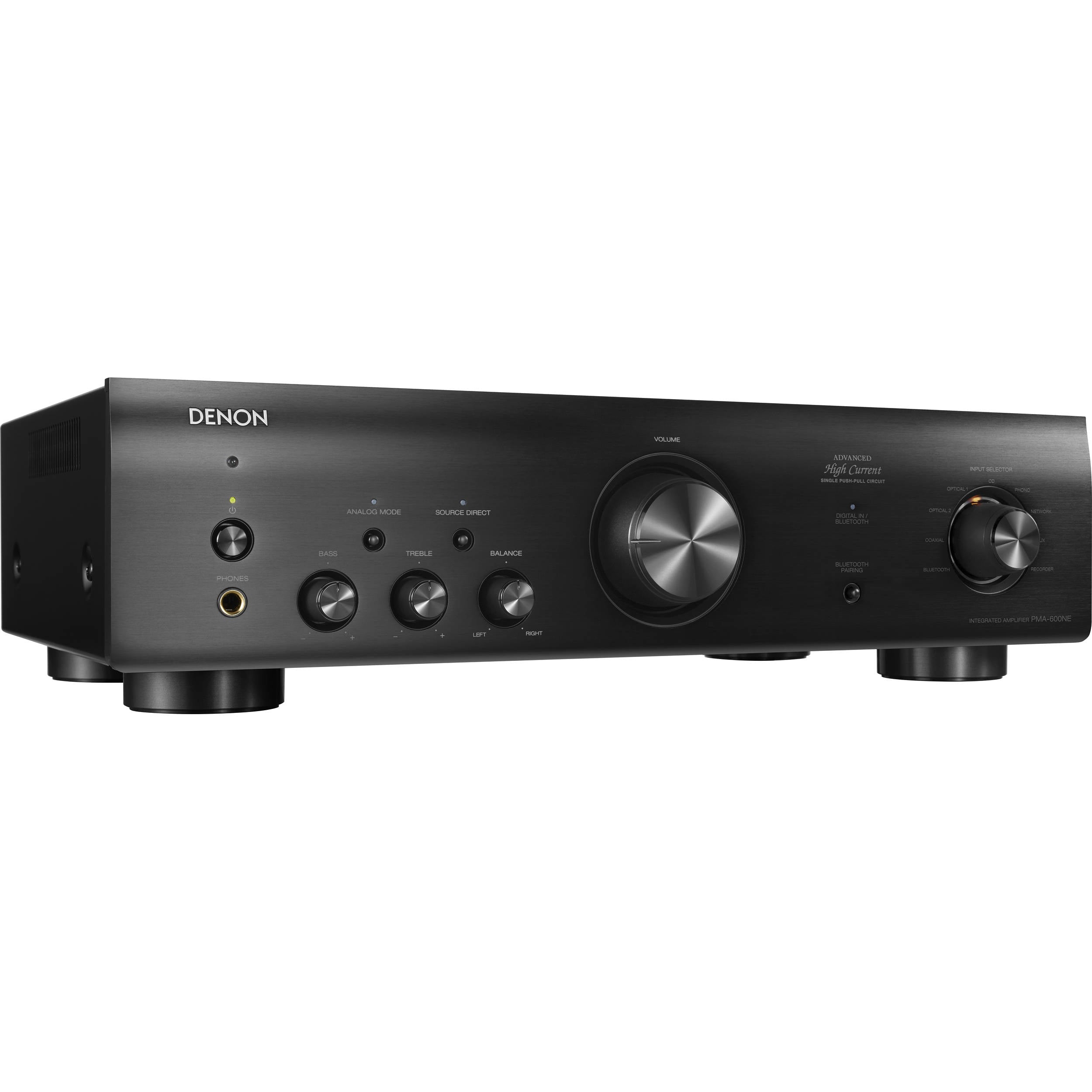 Denon PMA-600NE stereo amplifiers, front