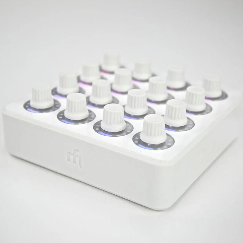 DJ TechTools MIDI Fighter Twister MIDI controller, white view