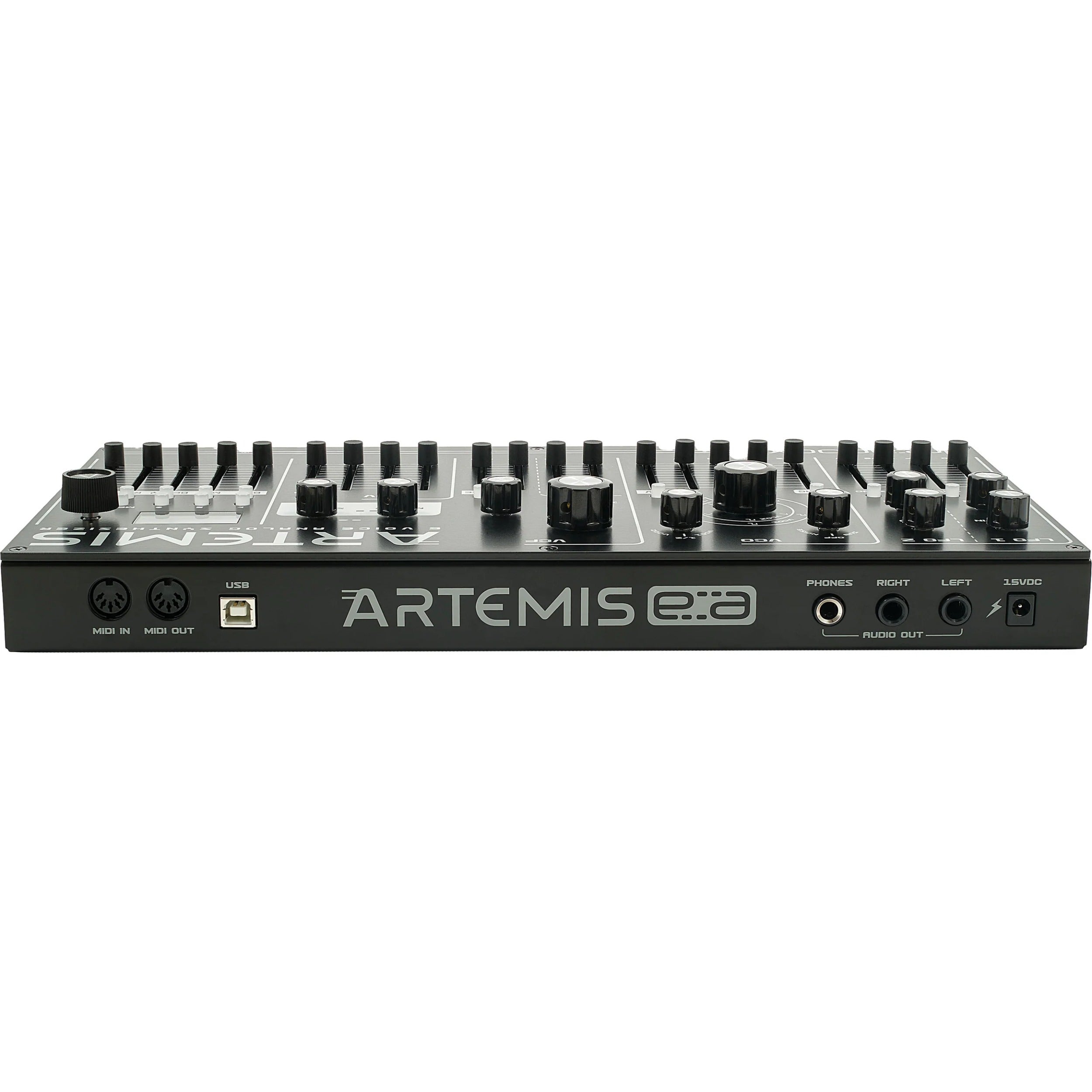 Dreadbox Artemis synthesizers, retail packaging