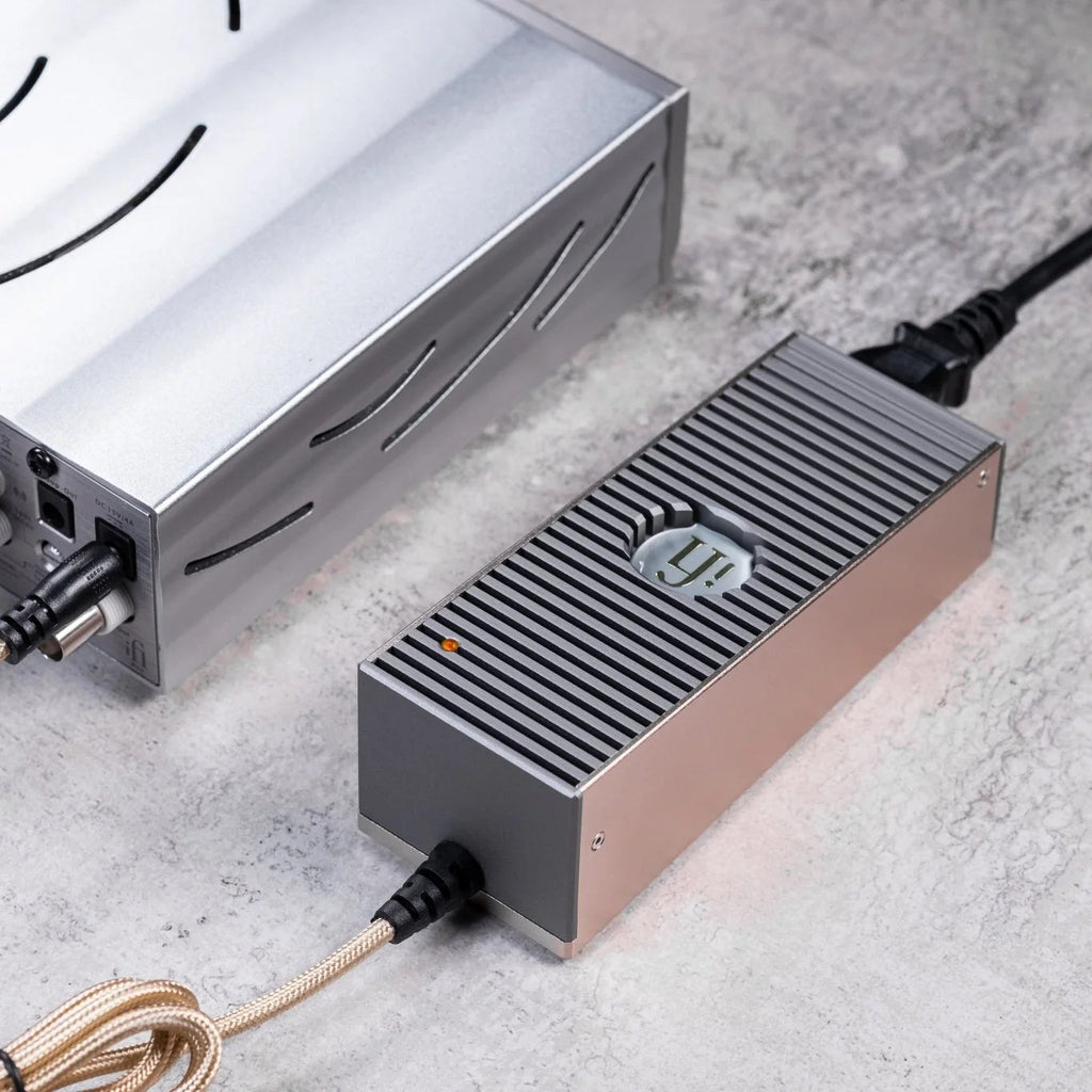 SilentPower iPower Elite power supply unit with sleek design and multiple connectors on a white background.