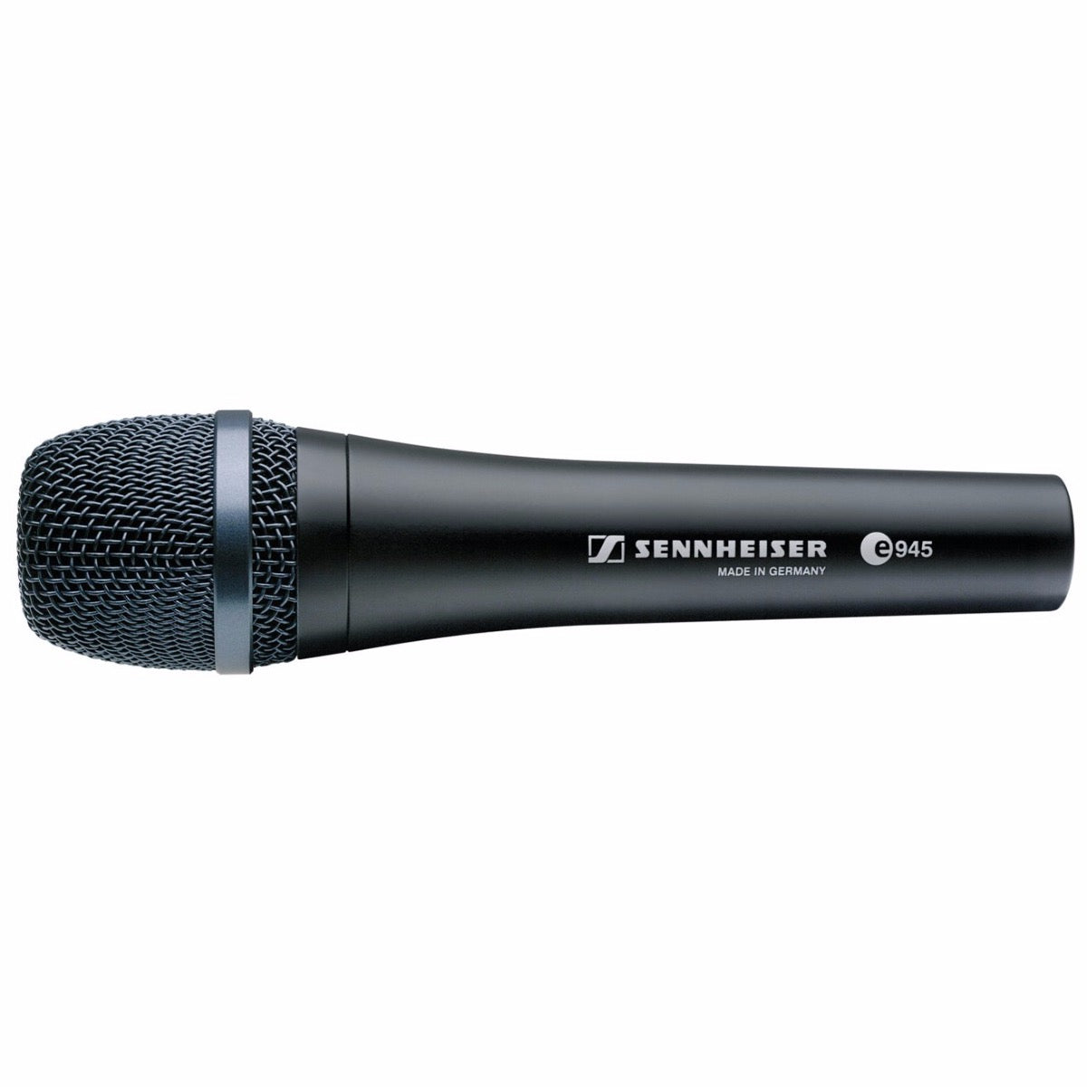 Sennheiser E 945 dynamic microphone with cardioid polar pattern, handheld professional microphone for live vocals.